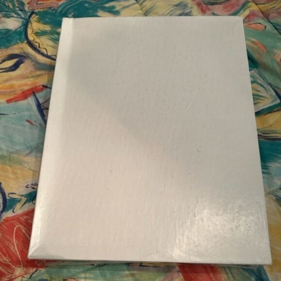 VTG Owen HONEYCOMB Hearts BABY Blanket AFGHAN Jacquard FRINGE Soft COTTON Crib - Picture 8 of 8